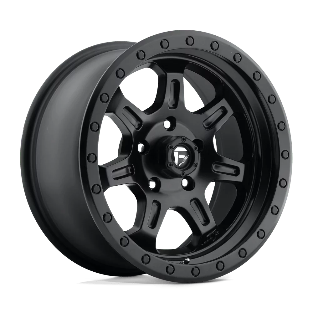 Jm2 Black 108Cb -6Et D572 Matte 6X139.7 Fuel 17X8.5 Wheel