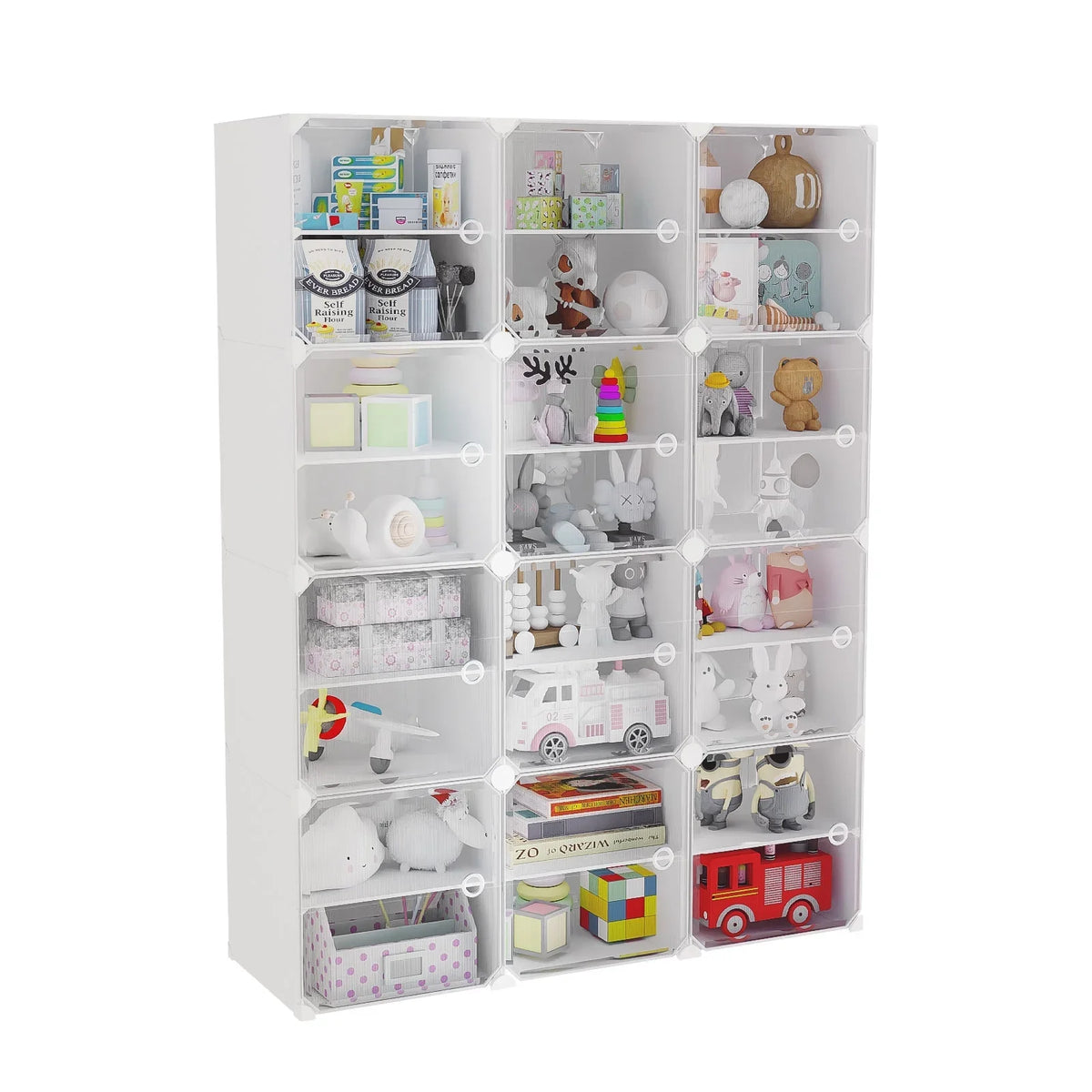 Pairs Storage Shoe Entryway 12 Tiers Boxes, Bedroom Closet 96 Stand White Tower Cubes Shoe Hallway Cabinet Modular Organizer Shelf Shoe Plastic 48 Storage Rack for