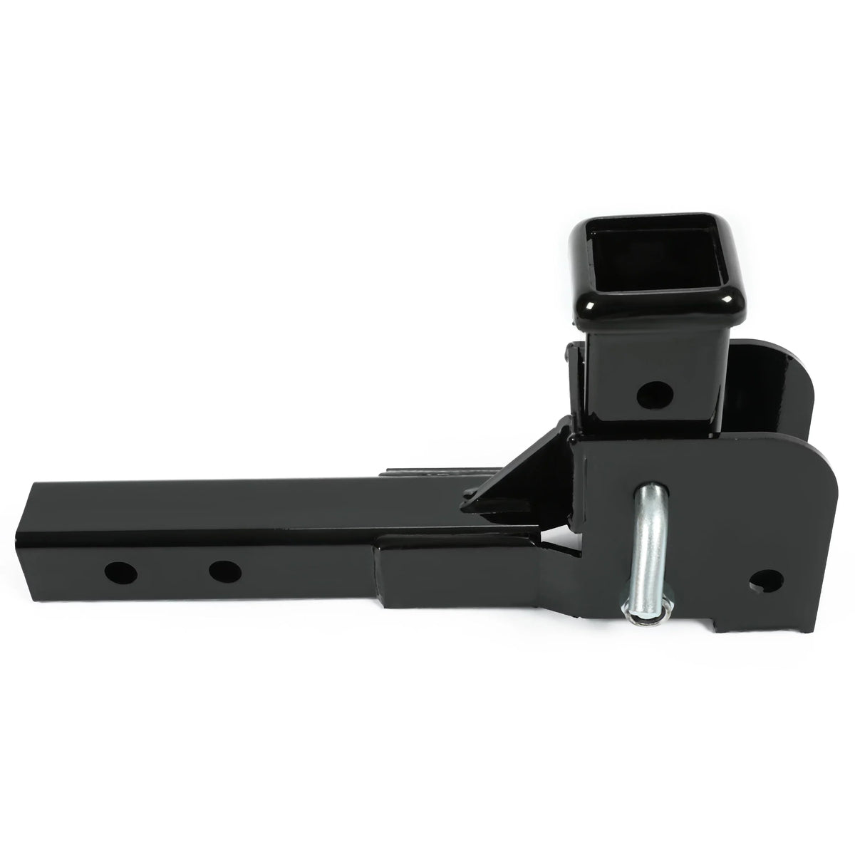 to Mount Receiver Black Up Pounds Trailer Folding Tongue 500 Kojem Cargo Carrier Hitch Weight Wheelchair Steel 2”