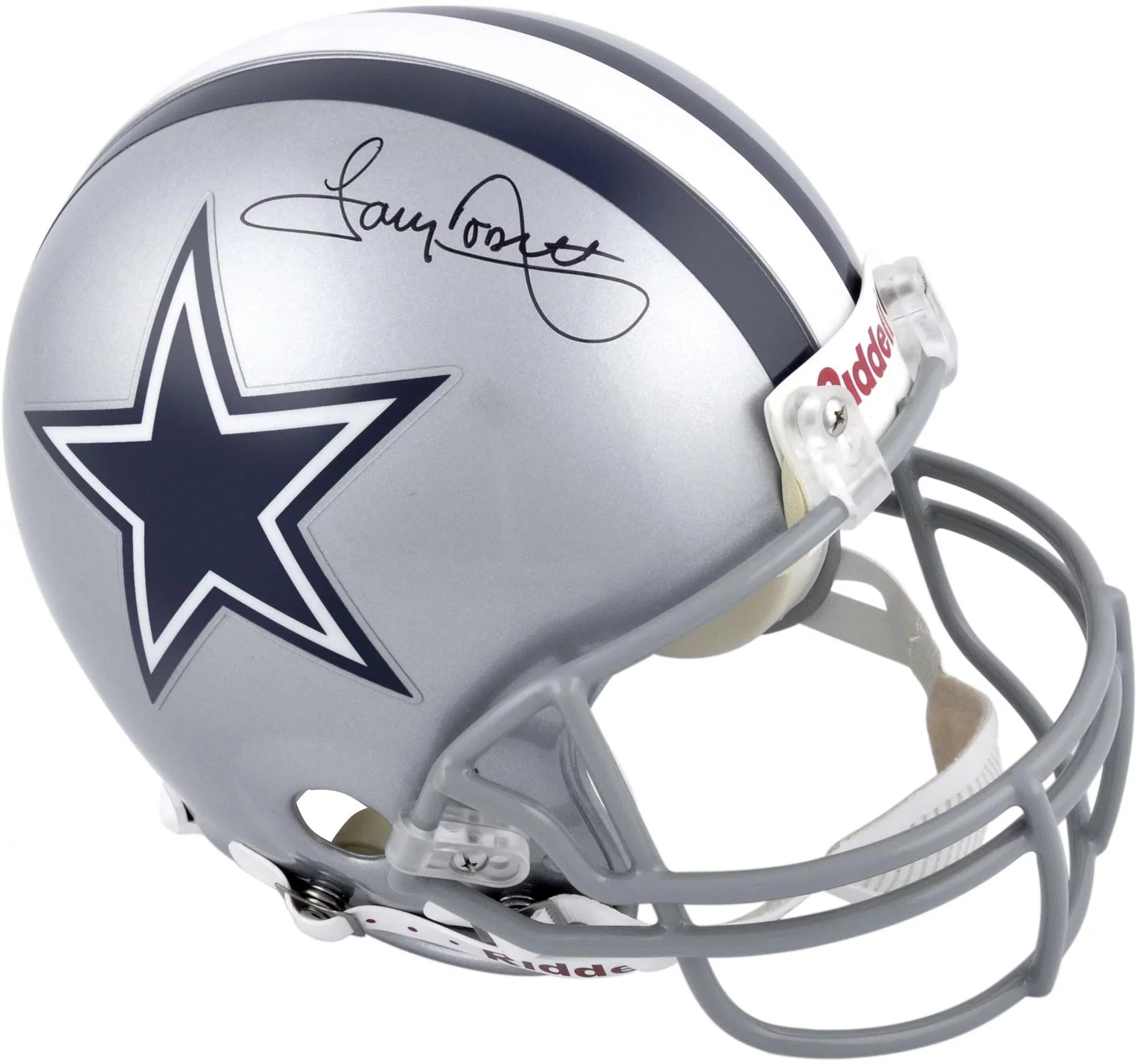 Dorsett Autographed Cowboys Helmet Riddell Pro-Line Certified Authentic Fanatics Tony - Dallas