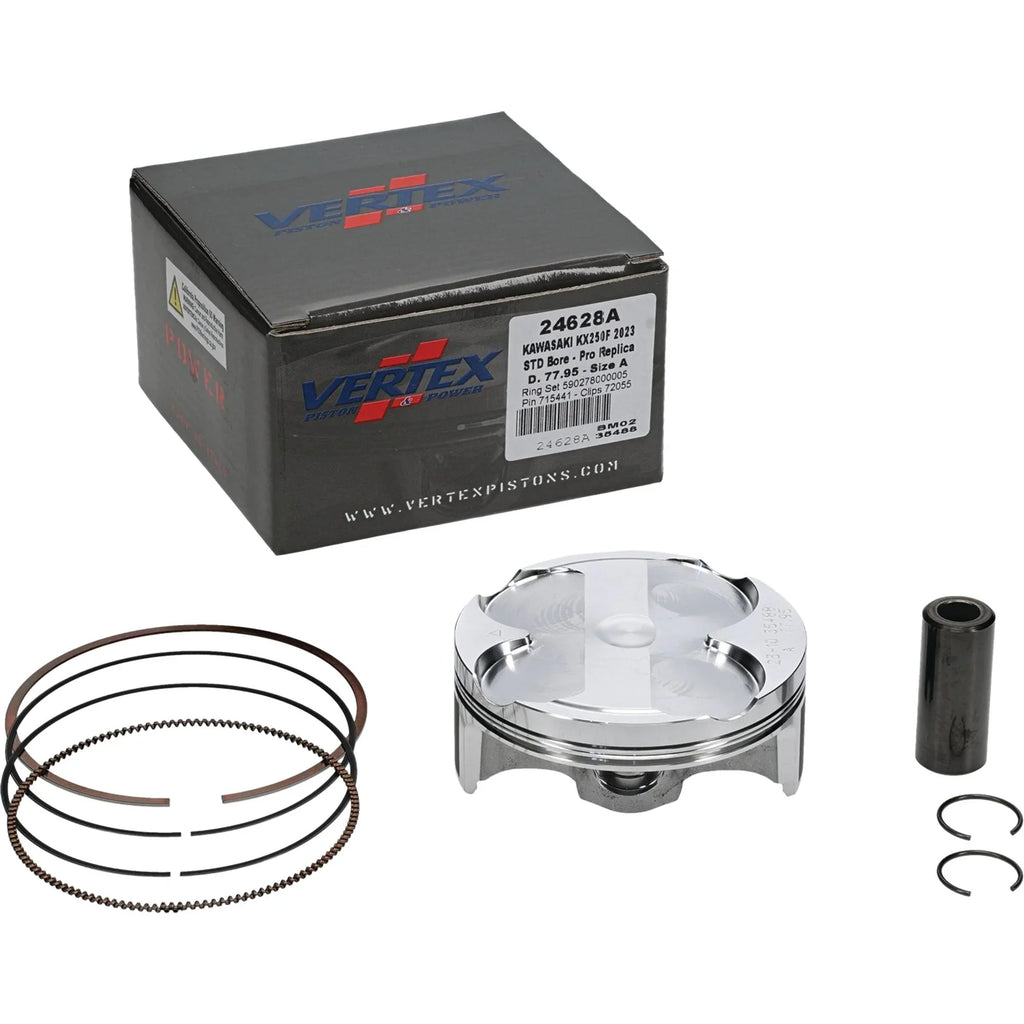Forged Piston F X 2023 250 2023, Vertex Replica Kawasaki For 250 Kit 24628A