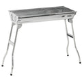 Grill Charcoal Portable Rack for Steel Picnic,Party Folding Outdoor Grill Grill,Stainless