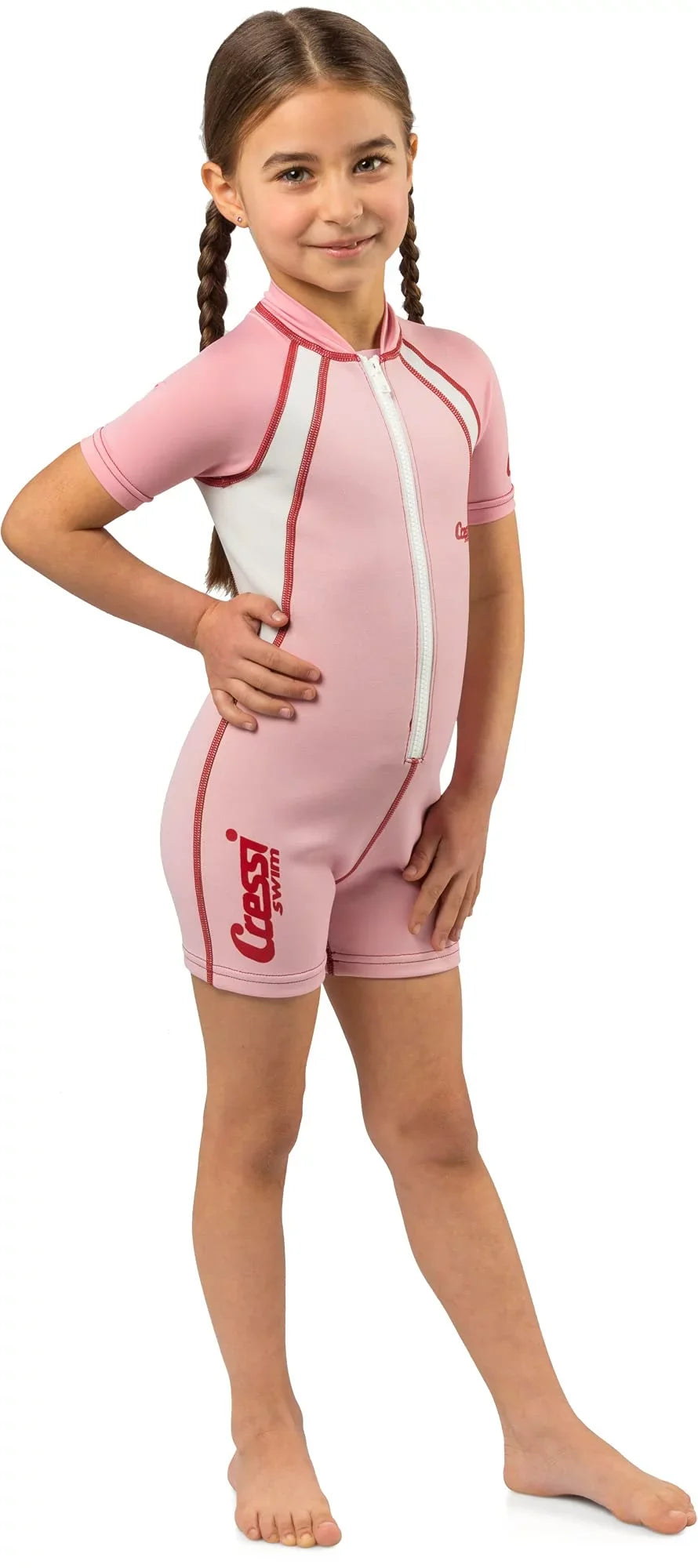 (Pink, Pink Shorty Cressi Wetsuit Girls 1.5mm X-Large)