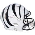 Field Authentic Riddell Chase Speed Cincinnati Alternate 2022 Ja'Marr Helmet On Autographed Bengals