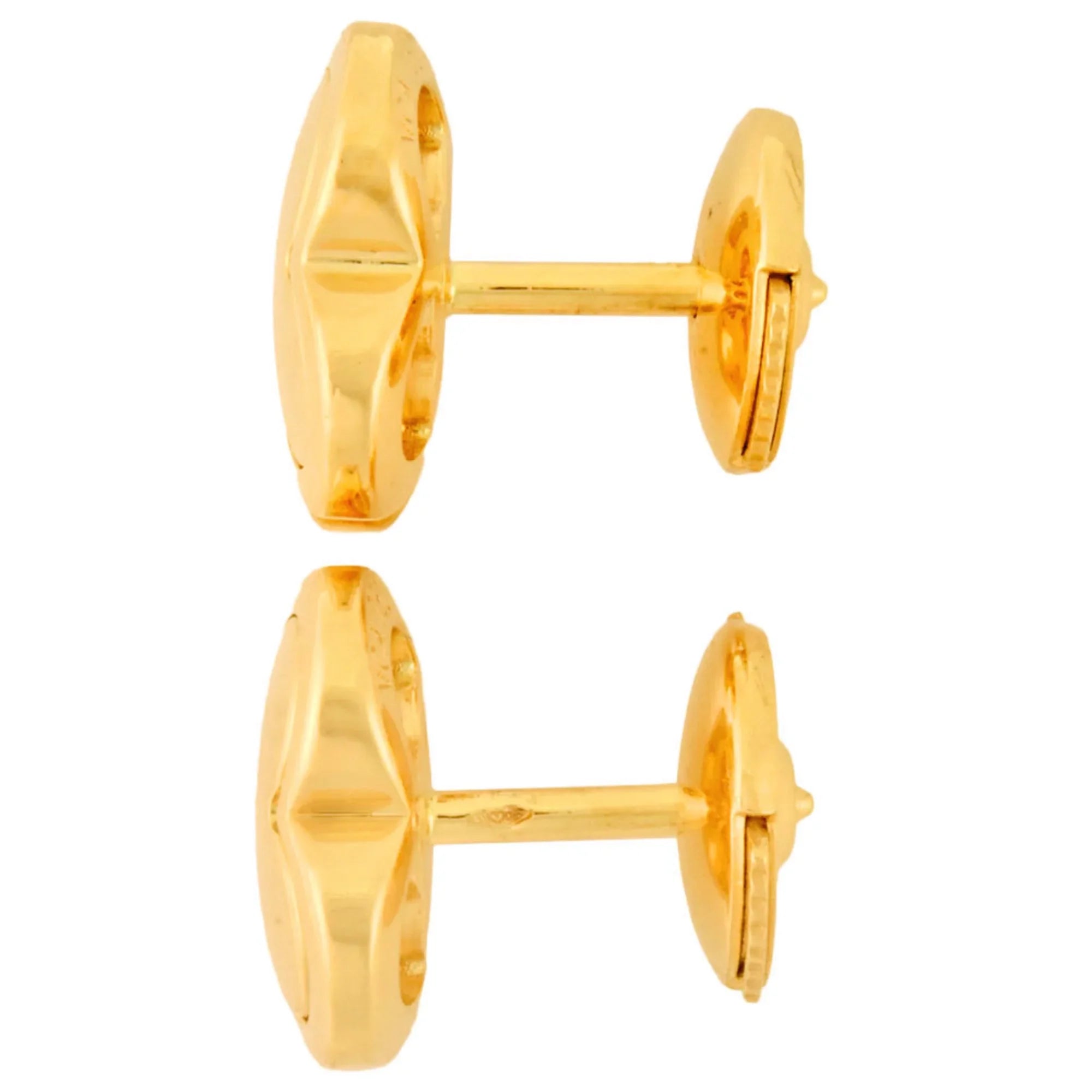 & (Good) Pre-Owned Van Arpels K18YG Cleef Alhambra Earrings
