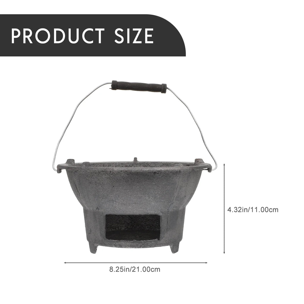 Tool Barbecue Barbecue Cast Iron Stove exterior BBQ Camping Charcoal Stove