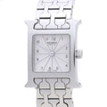 Pre-Owned 4835 (Good) Ladies 141002W100 HERMES Steel Mini H Stainless Watch 39260 HH1.110.260