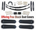 4WD C10N/ZONU3100X4 Fits 1500 Kit Suburban Fits 1973-1987 Silverado With Protectors Chevrolet Free Lift Suburban System Blazer Boot Ton 1500 Sierra Pickup ZoneOffRoad 1/2 4" Jimmy