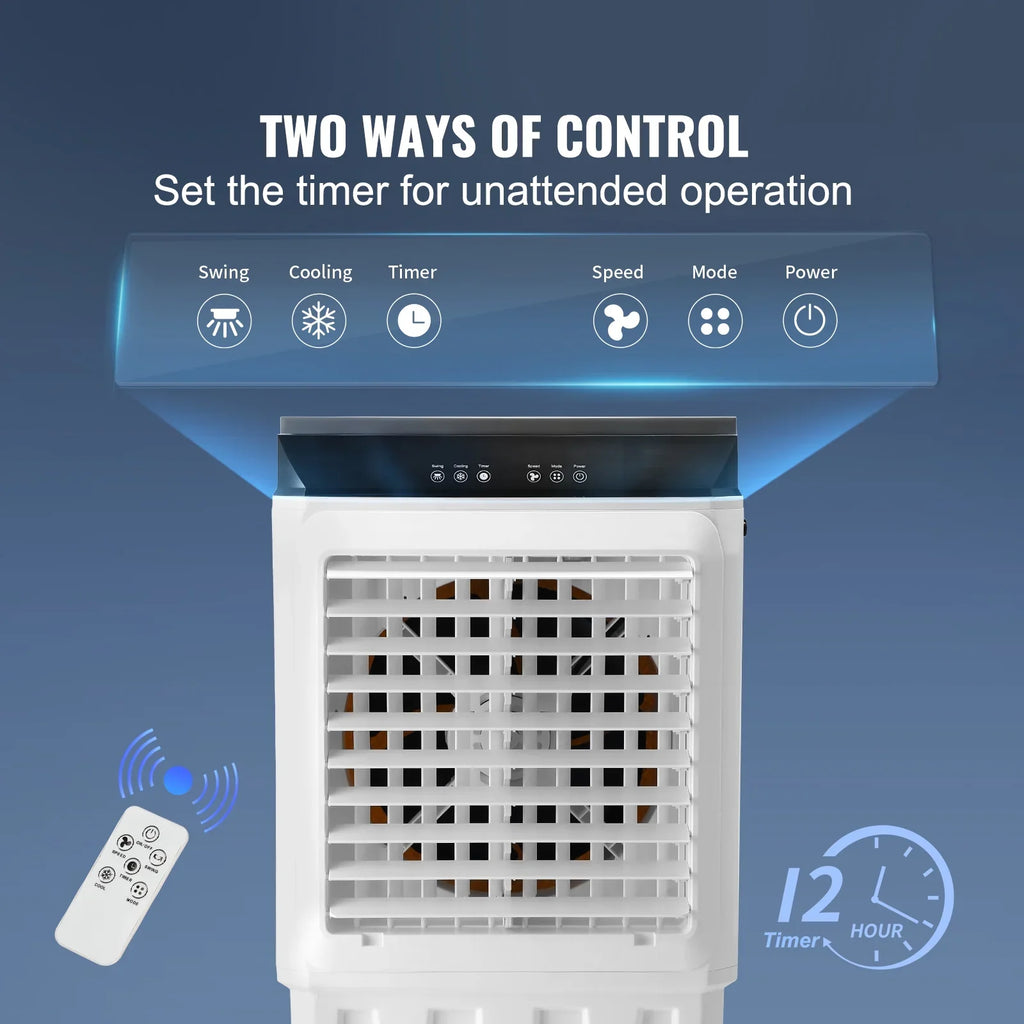 Humidifier Cooler Timer 7 Swamp Gal Evaporative 2100 3-in-1 Air Cooler 12h
