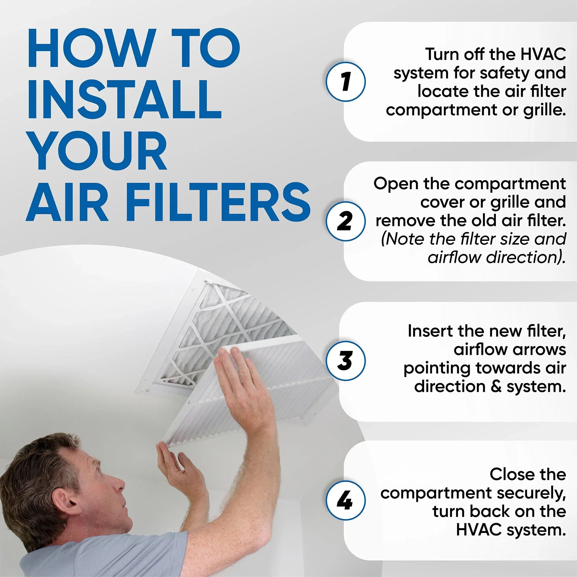 Size: 24-1/2 14x25x1 Pleated Air 12 7/8 x by 13-1/2 Filters 13 Glasfloss. Actual x Pack of
