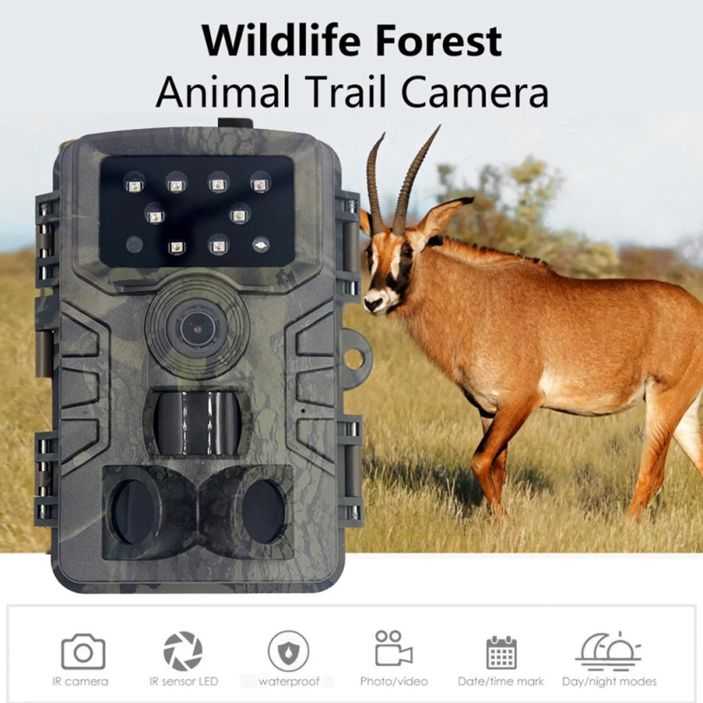 .0" Lens with 1080P Moisture Scouting Wildlife 16MP LEDs Angle Game Night Wide Mini 120 Camera Cam degree and Camera