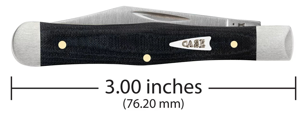 Center Swell Micarta Case Jack 27737 Cutlery Knife Pocket Folding