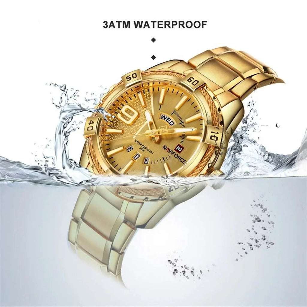 Watches Man Band Steel Men Business Quartz Classic Brand Waterproof BB Fashion WristWatch Original For Luxury Men's Clock