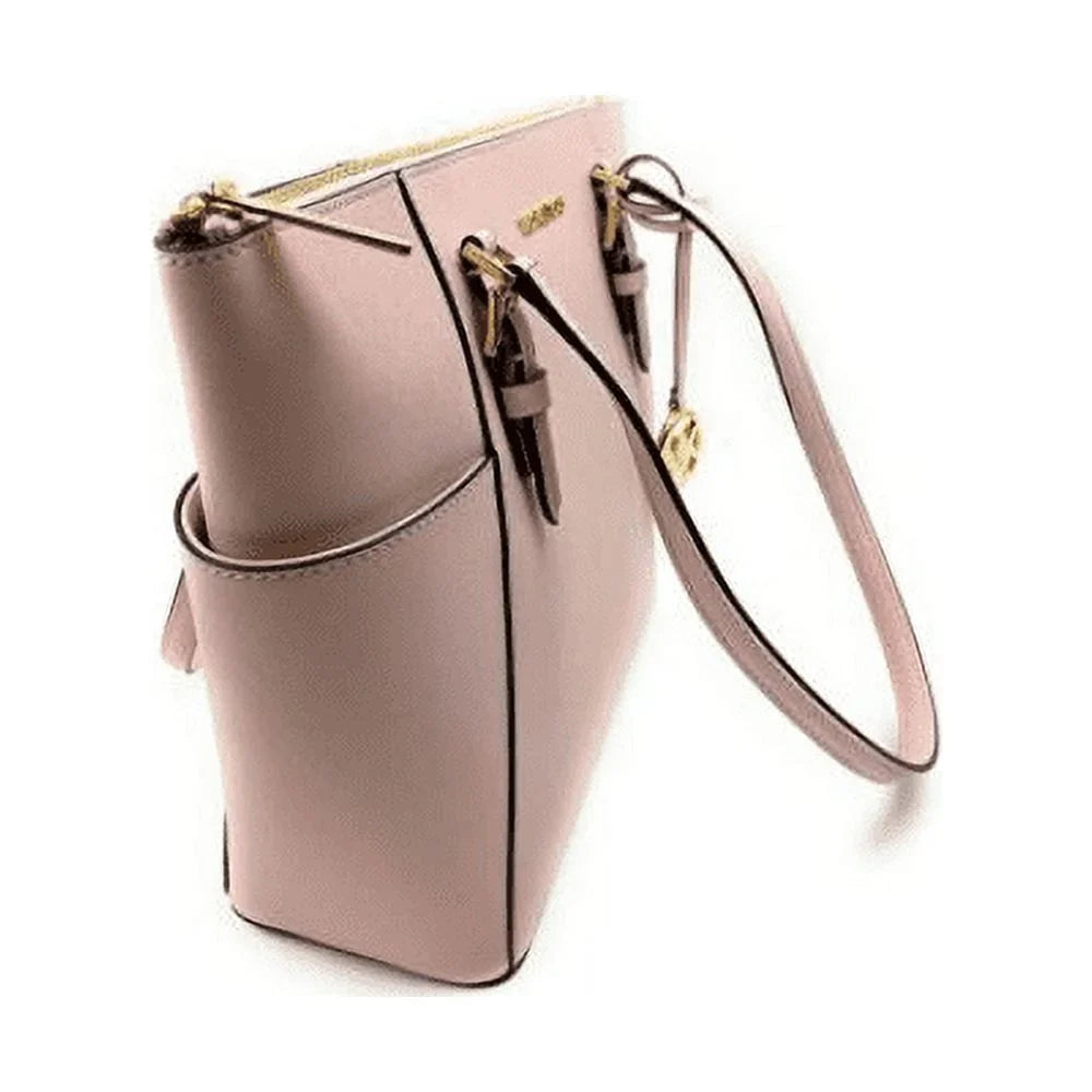 Kors Bag Handbag Female Solid), Charlotte Michael Zip Blush Signature Large (Powder Top Tote Leather