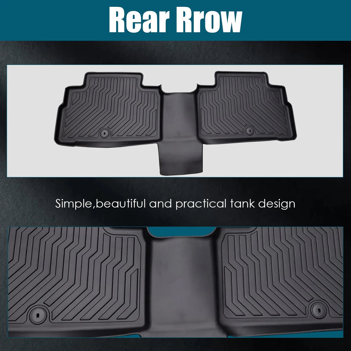Bucket Center Console Kia 2020-2023 Car Telluride Bucket Kia Telluride Floor Bucket Kia Shinysix Floor Telluride 2020-2023 Center Floor Mats,2020-2023