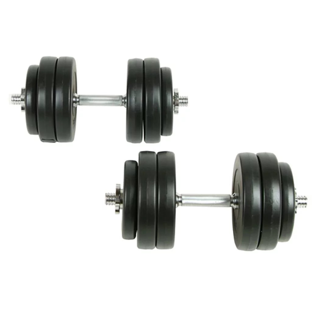 Comprehensive Home Versatile Dumbbell Weight Options Set 18-Piece of Workout lb