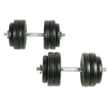 Comprehensive Home Versatile Dumbbell Weight Options Set 18-Piece of Workout lb