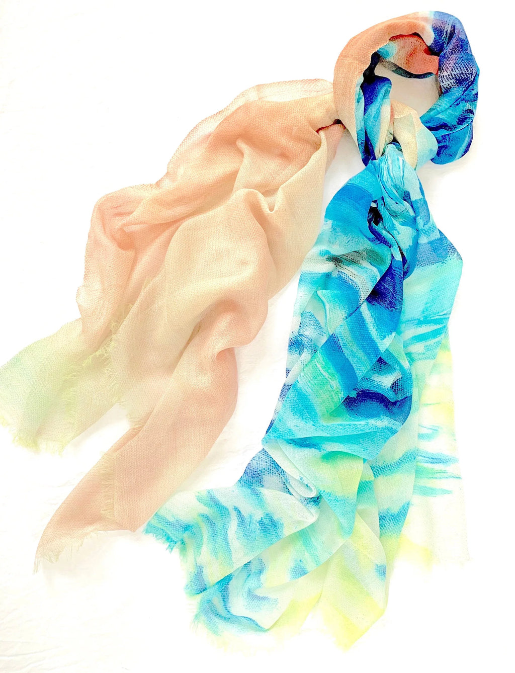 James Cashmere Sunrise Montauk Scarf Lightweight Women's Cheung Paul