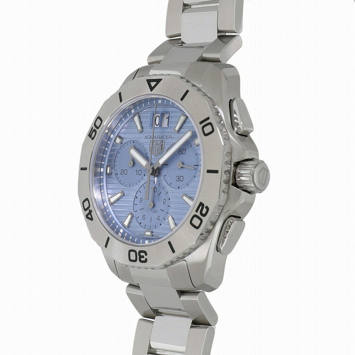 Blue (New) Men's Professional 200 Pre-Owned CBP1112.BA0627 Tag Heuer Aquaracer Watch