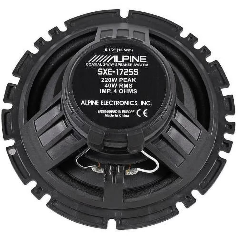 Alpine 2-Way Coaxial Speakers 220W 6.5"
