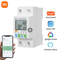 Google Din Xiaomi Life Timer Rail Alexa 220V 63A Energy Wattmeter Smart Meter Meter Smart Home Power 110V Monitor KWh Alice