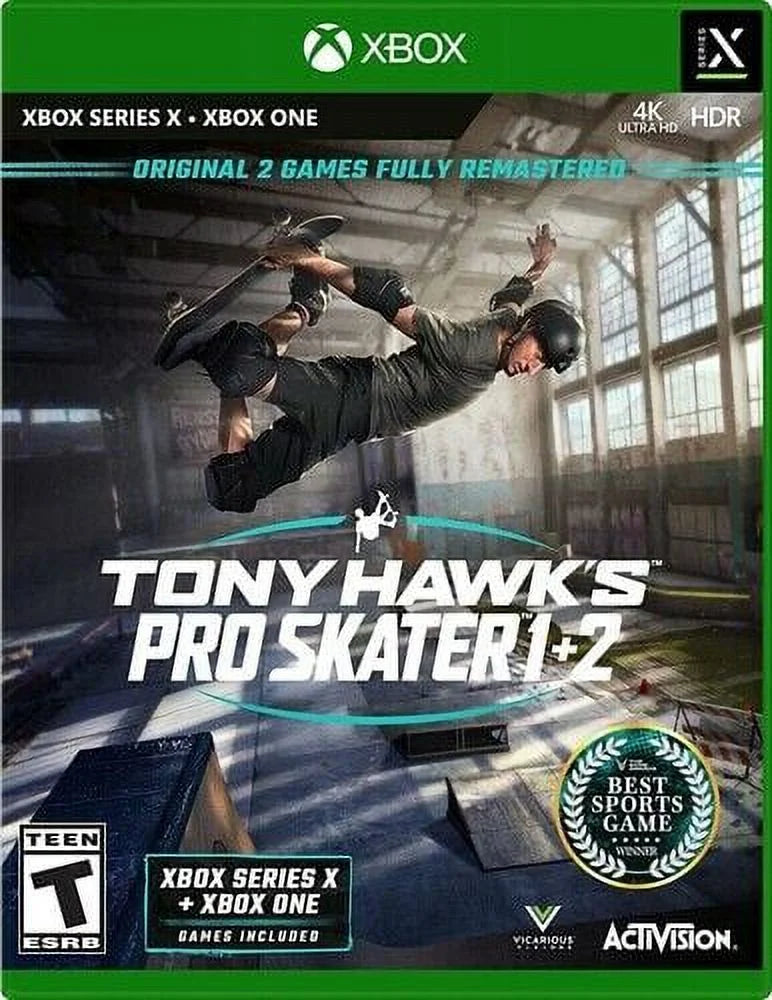 Xbox Series 1+2 Edition Pro X Xbox Vide [New Skater & for Standard Tony Hawk One