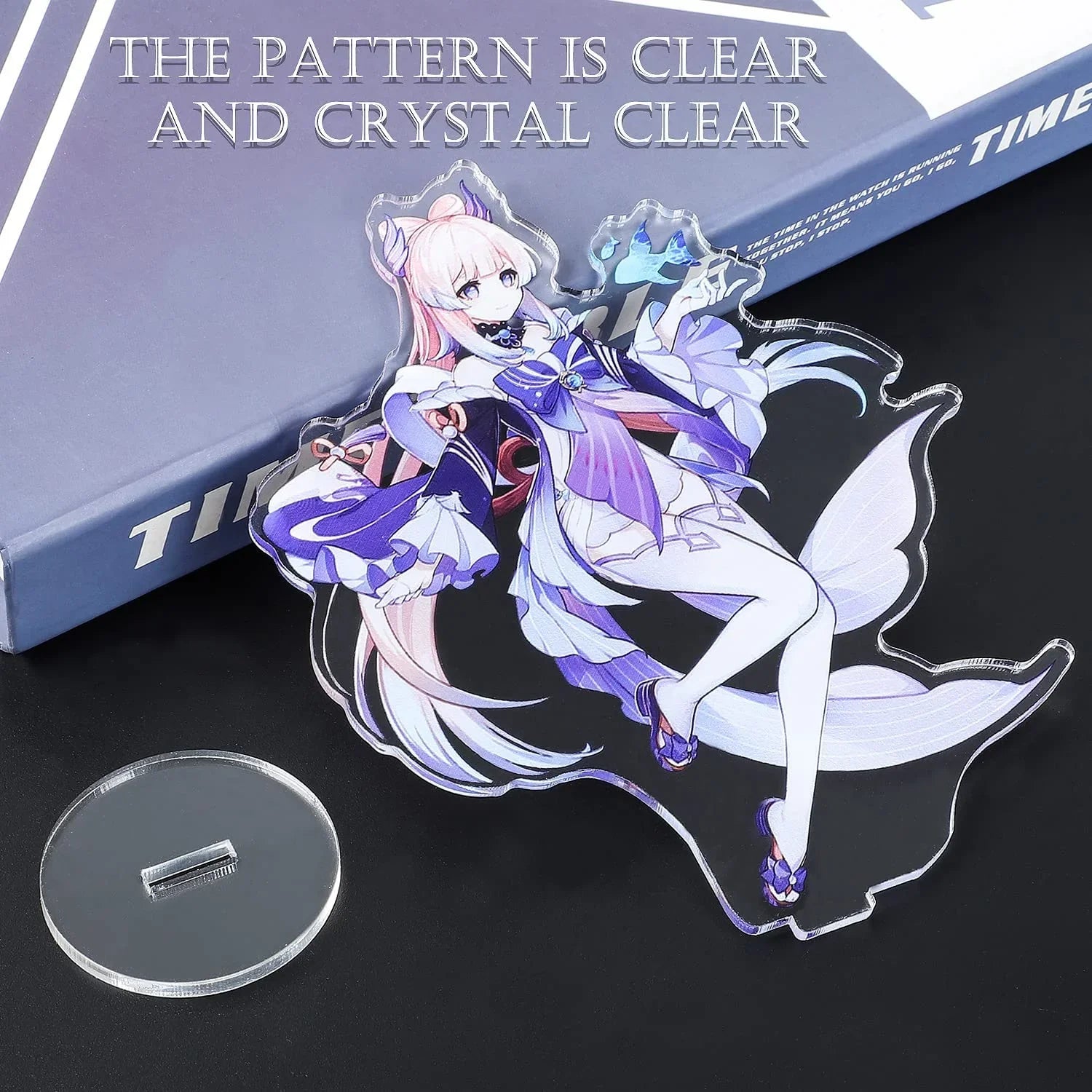 for Game Fans' Figure,Colorful and Design Character Stand Genshin Acrylic (Mona) Exquisite Impact Collection Characters