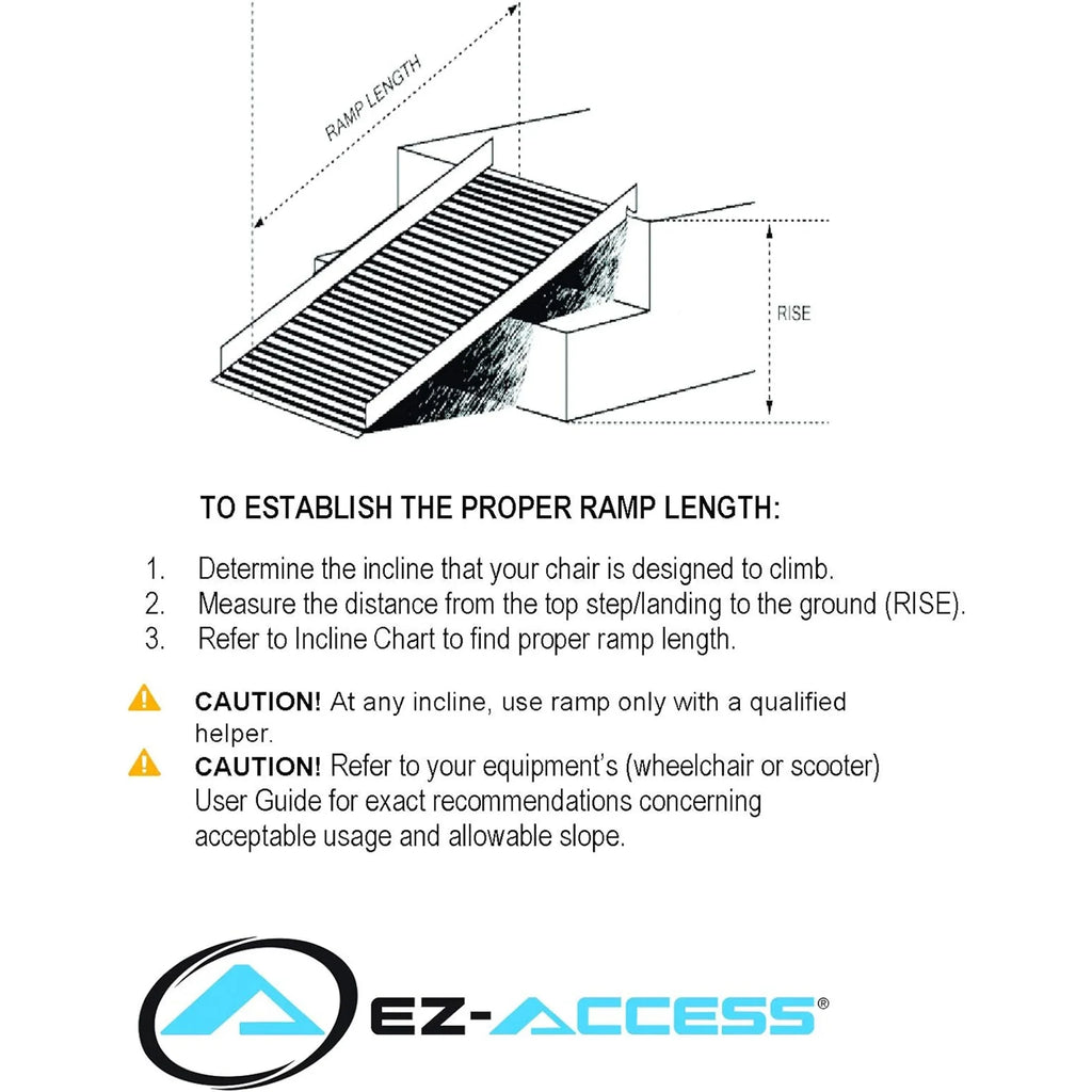 Line Wheelchair Handrails Portable Ramp EZ-ACCESS 8 w/2 3G GATEWAY Foot