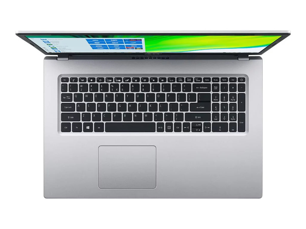 17.3" - A517-52-59SV kbd: 512 Intl - Intel i5 pure 8 - Acer Home Graphics Wi-Fi Aspire - Intel - - 1135G7 GB 1920 10 Xe - - - IPS 5 US HD) x 6 Iris (Full Win 64-bit QLC RAM silver - GB 1080 Core SSD