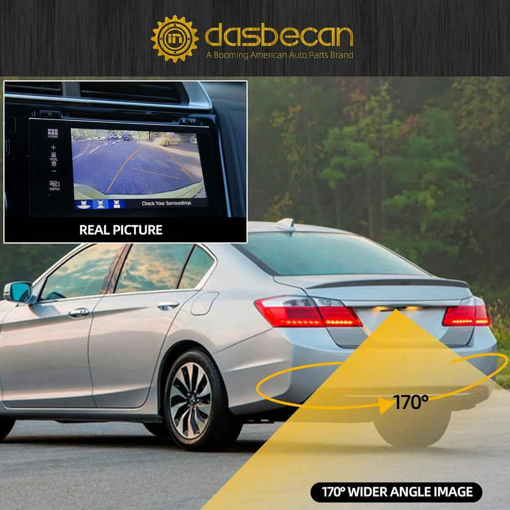 Backup Reversing Camera Sedan with Rear Honda Fits Parking Accord 2014-2017 View ist Camera