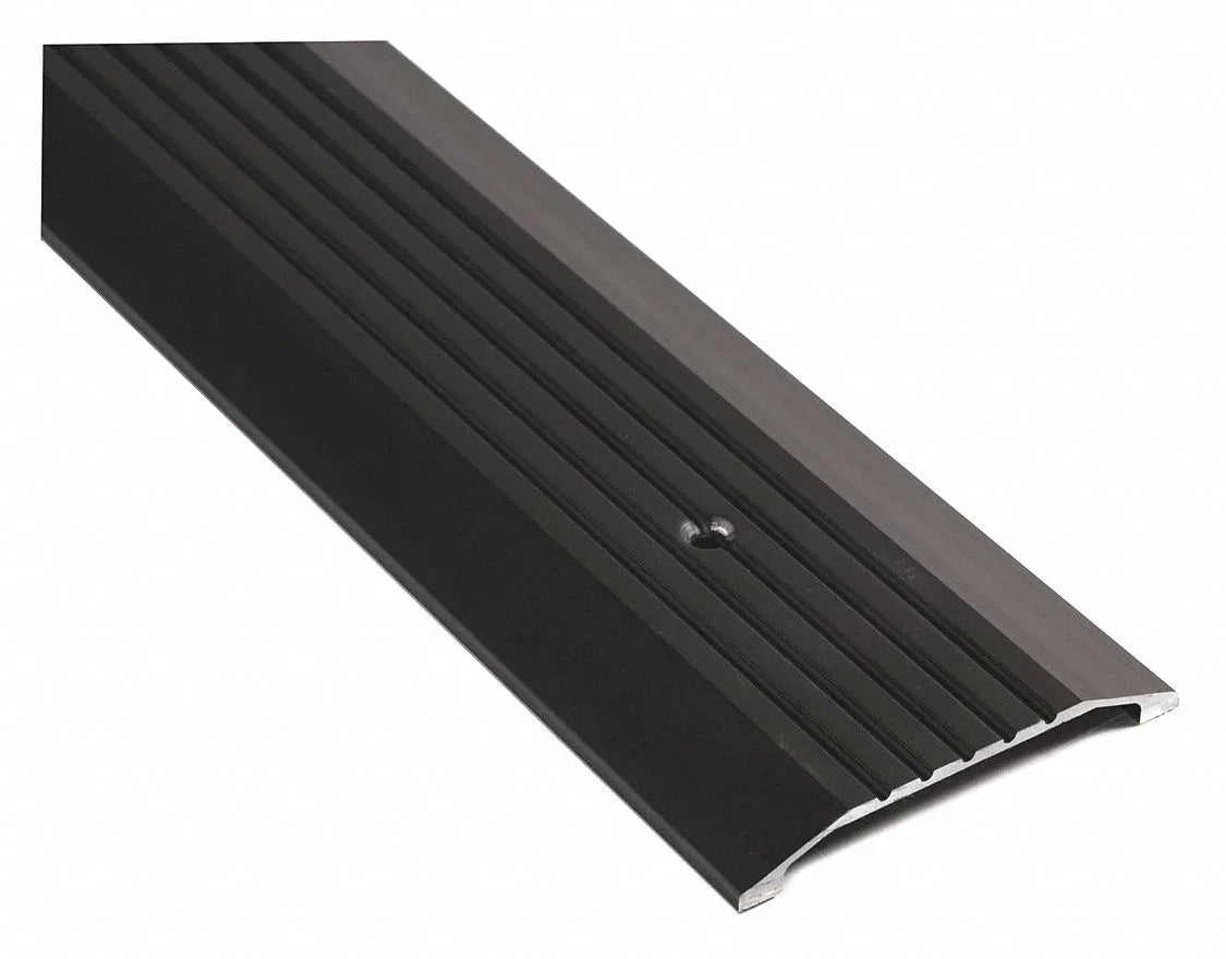 National Threshold,48in.L,Fluted,4in.W Guard 424DKB-48 Saddle