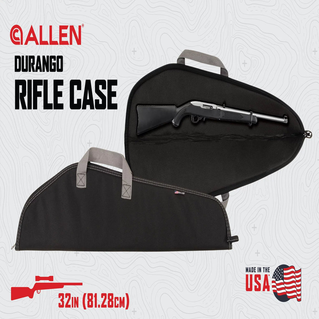 Durango Allen 32" Firearm Case, Polyester, Company 601-32 Gun Multi-Color Handgun Case,