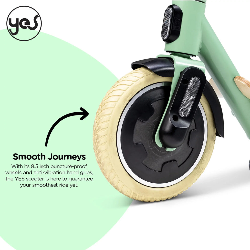 Adults Yvolution Foldable Design Scooter Display, (Green) Electric for