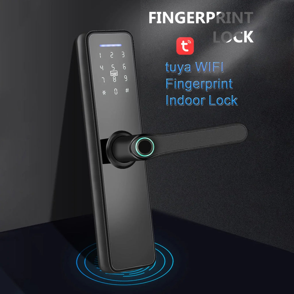 Fingerprint Secure Smart Mechanical Touchscreen for Door Office & Keypad Key Lock