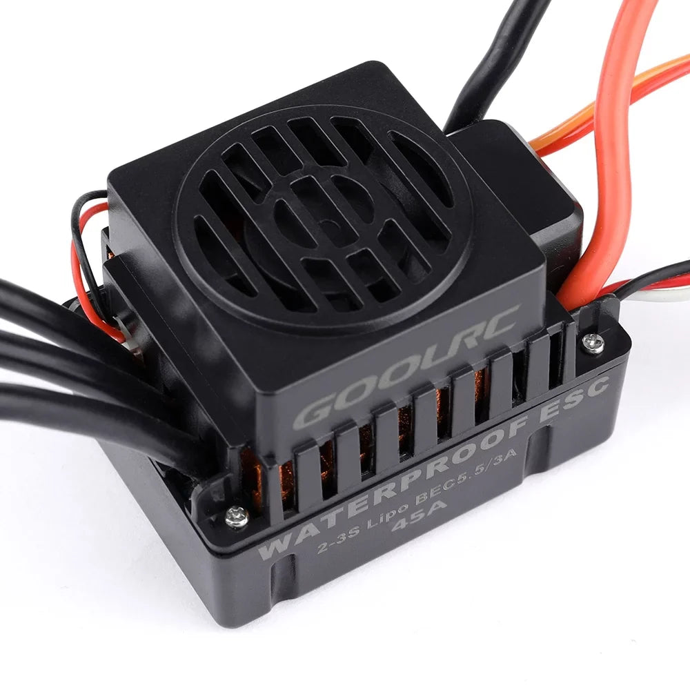 Combo 110 4370KV F540 Accessory,Set Motor 4370KV Rookin GoolRC 45A ESC Car Remote Car Waterproof 1/10
