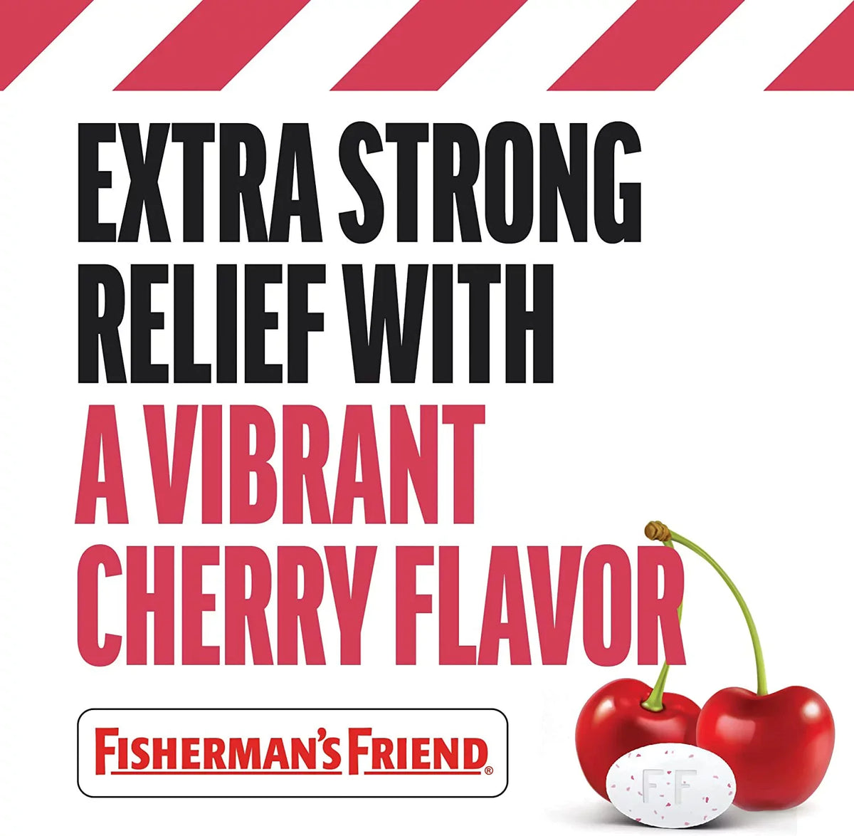 Each Pack Cherry Count Fisherman's Lozenges 6 Friend 40 Cough Suppressant