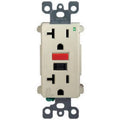 & Self 15A Outlet Test - Mfg Red Button, R11-Gfnt2-0Ri Ivory Black