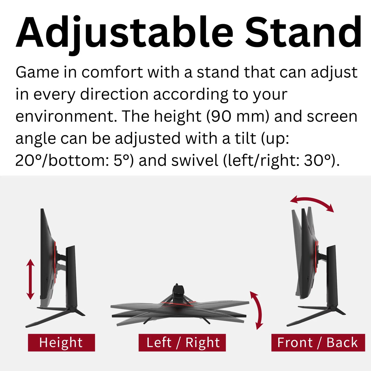 Funai FHD Premium 240Hz, Enabled (FGM-27F445) 1ms, VA, Gaming FreeSync™ AMD HDR, 27" Monitor