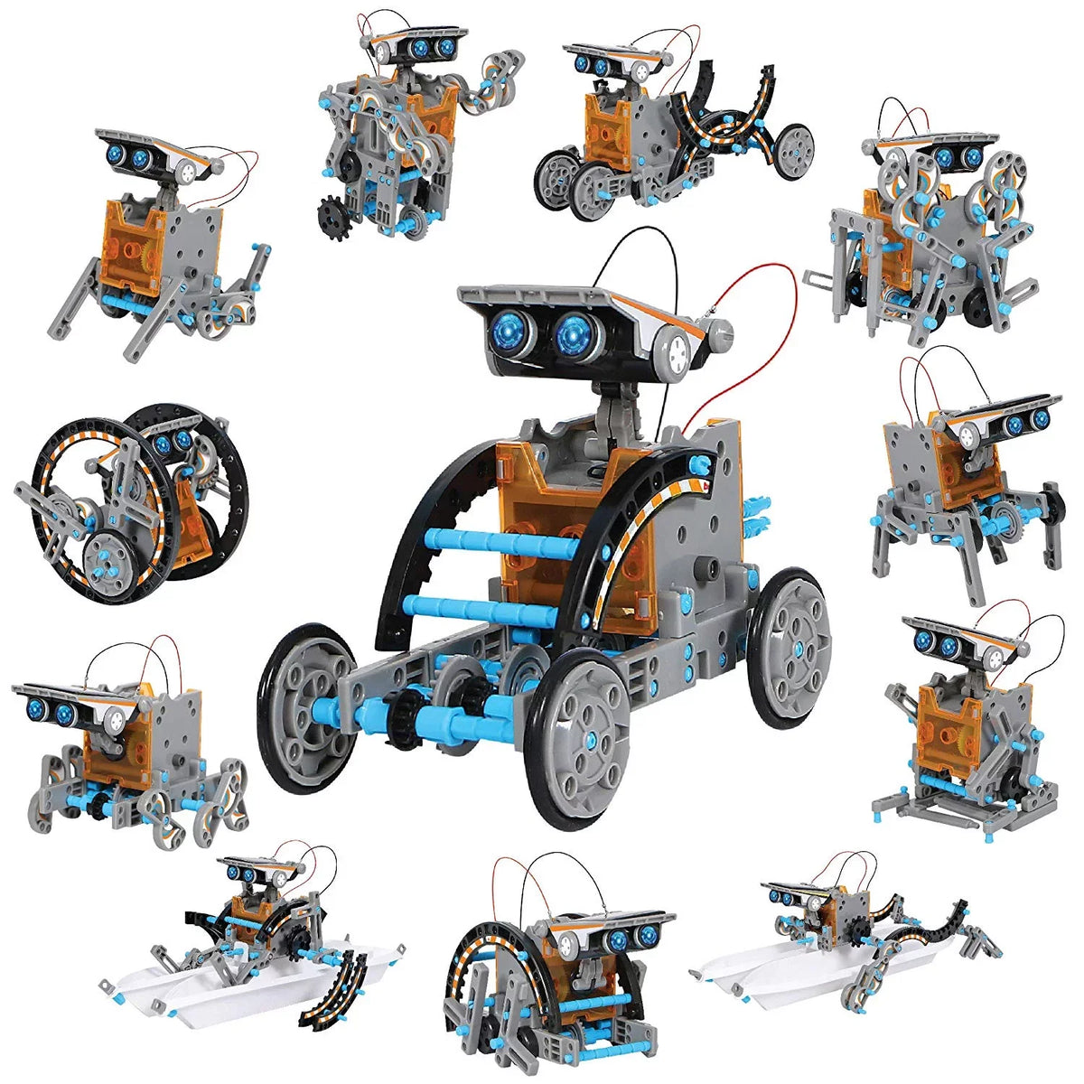 STEM Mindblown Solar Kids Robot Discovery 12-in-1