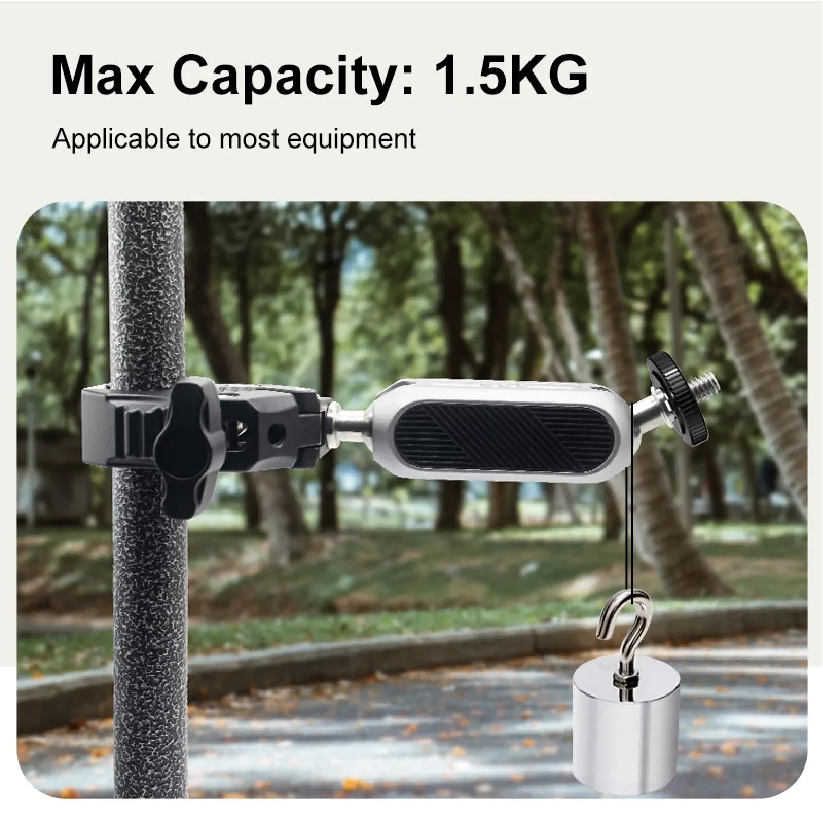 Mount Clamp ammoon Mounts Fits Adapter Handlebar Camera Mount