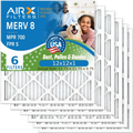 Conditioner 5 FPR Filter Comparable FILTERS WICKED 700 MPR MERV 12x12x1 12x12x1 8 AIRX AIR. Filters Furnace Filter 6 HVAC AC & Air Made to by Electrostatic USA CLEAN Premium Air Pleated Pack