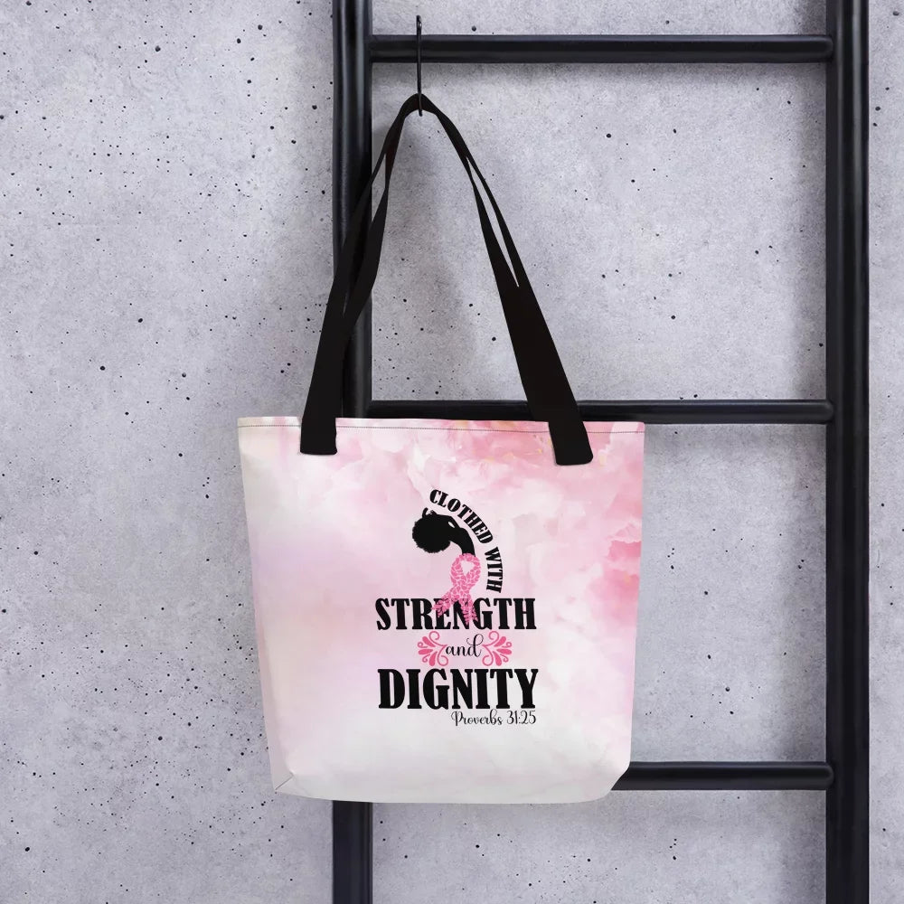 and Tote Clothed Dignity Strength Bag with