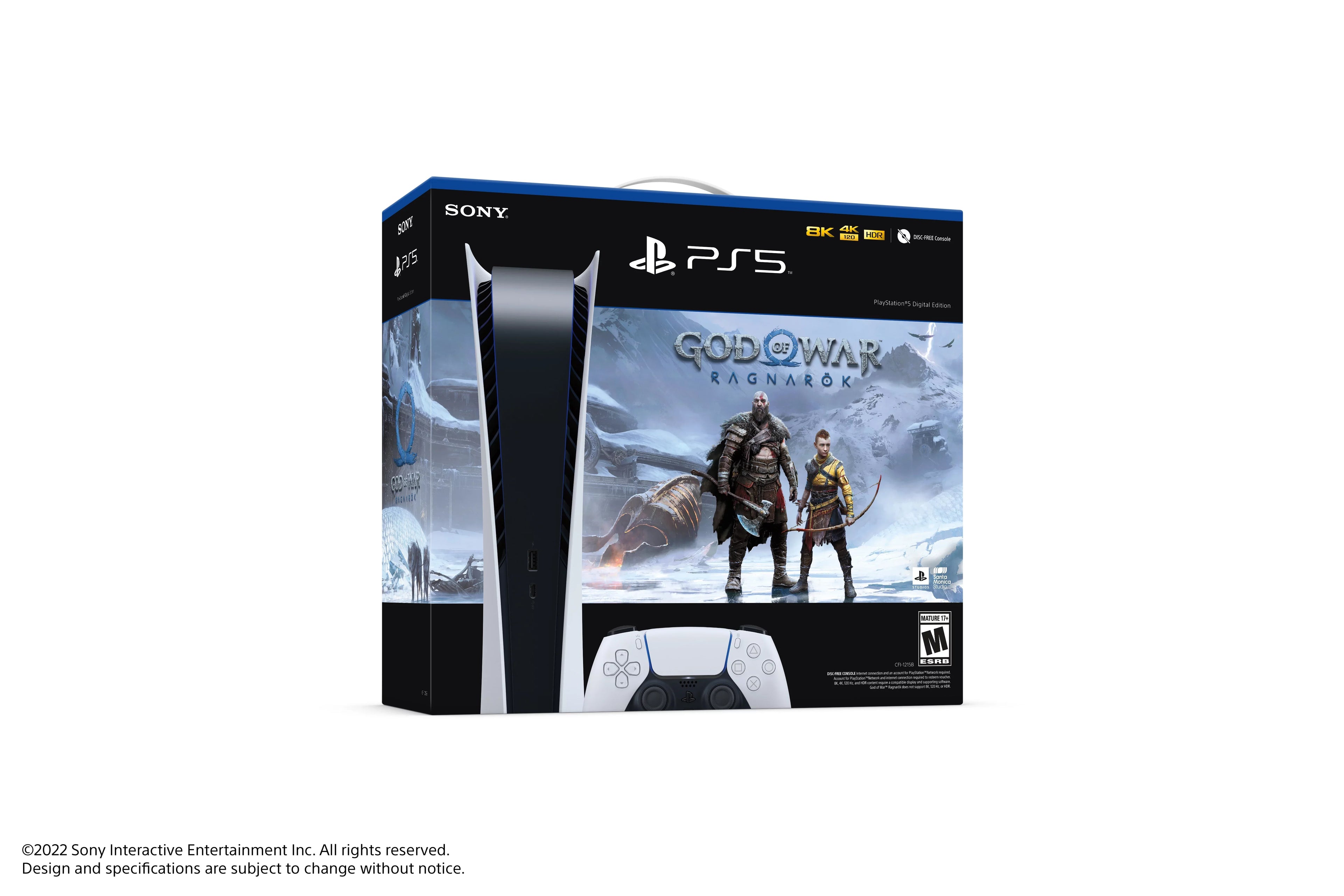 PlayStation®5 Bundle of Edition Digital Ragnarök War™ - God