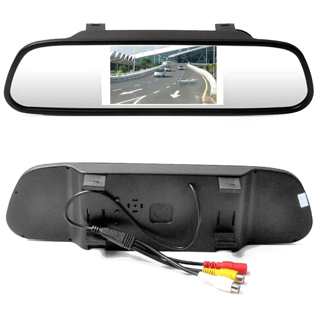 4.3inch Mirror Night Monitor Car Assist 4.3" Motor Genic Vision Parking