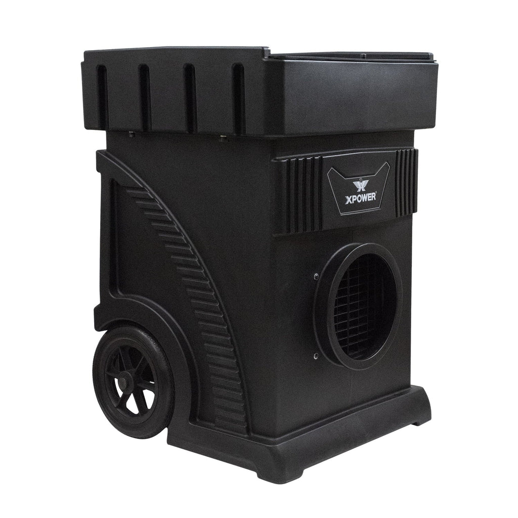 Scrubber XPOWER Spaces Industrial, Speed System, Air Negative MEGA Purification Heavy & Machine, Air Control Volume with Variable Duty, Large Air Commercial AP-2500D for Filtration HEPA