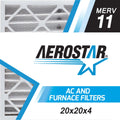 20 4, Aerostar 20x20x4 11, x Box 20 of Air Filter, x 4