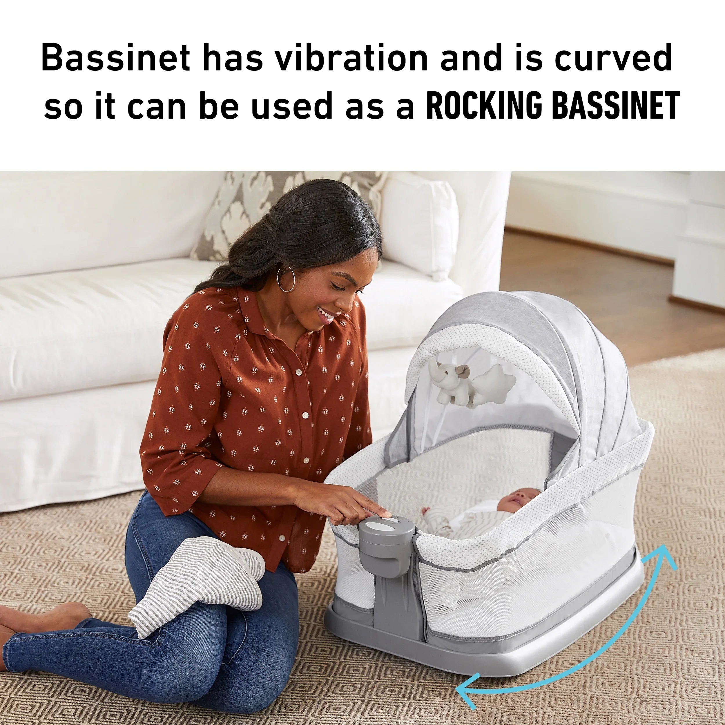 Pack Deluxe Graco Bassinet 'n Playard,Grey, Play Day2Dream Unisex Flat